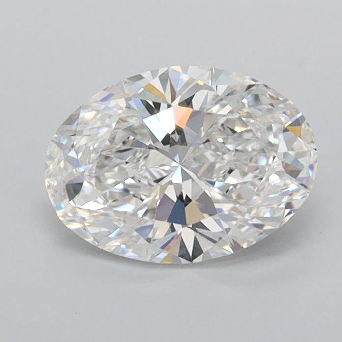 0.96ct D VVS2 Rare Carat Ideal Cut Oval Lab Grown Diamond
