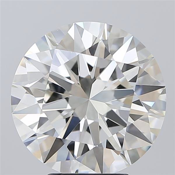 5.03ct I VS1 Rare Carat Ideal Cut Round Diamond