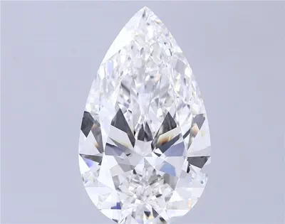 10.10ct F VVS2 Rare Carat Ideal Cut Pear Lab Grown Diamond