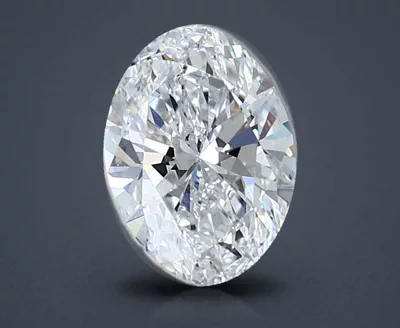 1.54ct D VVS2 Rare Carat Ideal Cut Oval Lab Grown Diamond