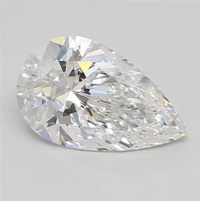 1.36ct D VS1 Rare Carat Ideal Cut Pear Lab Grown Diamond