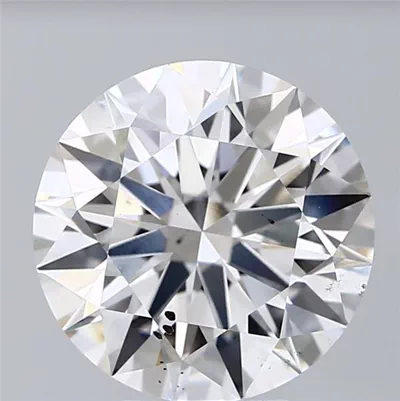 5.17ct F SI1 Rare Carat Ideal Cut Round Lab Grown Diamond