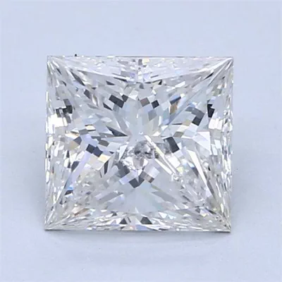 1.87ct H SI2 Very Good Cut Princess Diamond