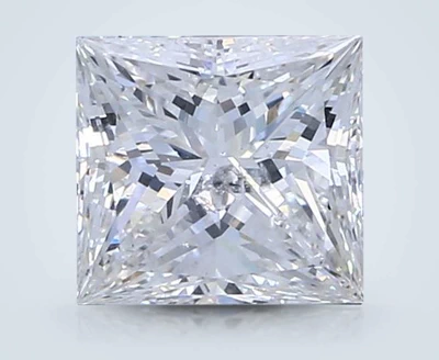 1.87ct H SI2 Very Good Cut Princess Diamond