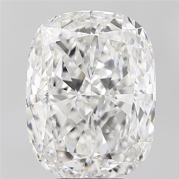 7.54ct F VVS2 Rare Carat Ideal Cut Cushion Lab Grown Diamond
