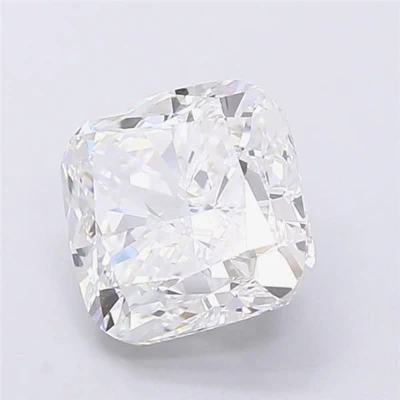 3.59ct E VVS2 Very Good Cut Cushion Lab Grown Diamond