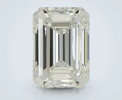 3.09ct E VS1 Rare Carat Ideal Cut Emerald Lab Grown Diamond
