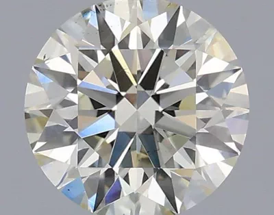 1.01ct K SI1 Rare Carat Ideal Cut Round Diamond