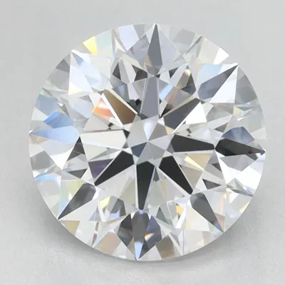 2.17ct D IF Rare Carat Ideal Cut Round Lab Grown Diamond