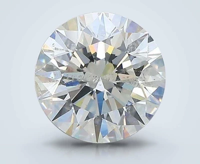 2.01ct I SI2 Rare Carat Ideal Cut Round Diamond