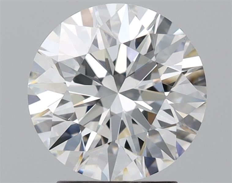 2.58ct G IF Rare Carat Ideal Cut Round Diamond