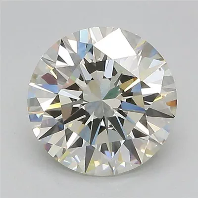 2.06ct I VVS2 Rare Carat Ideal Cut Round Lab Grown Diamond