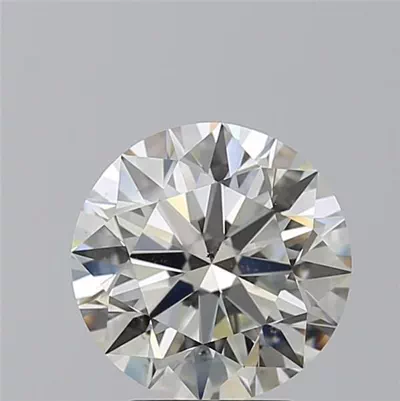 3.10ct K SI1 Rare Carat Ideal Cut Round Diamond
