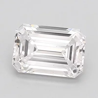 1.51ct D VS2 Rare Carat Ideal Cut Emerald Lab Grown Diamond