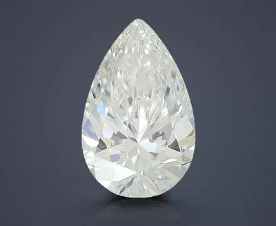 1.08ct E VS2 Rare Carat Ideal Cut Pear Lab Grown Diamond