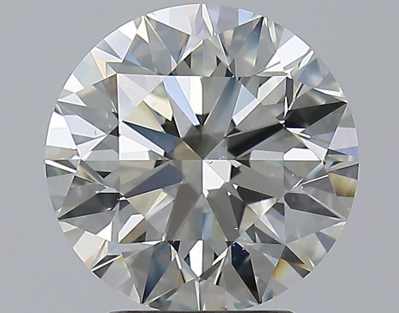3.01ct K VS2 Excellent Cut Round Diamond