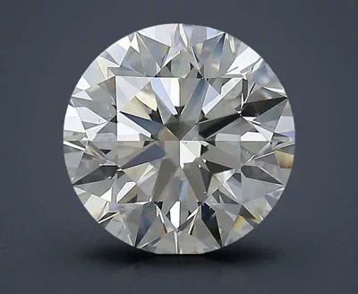 3.01ct K VS2 Excellent Cut Round Diamond