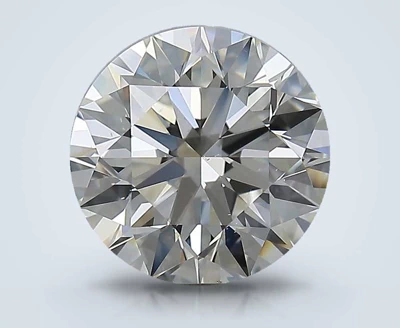 3.01ct K VS2 Excellent Cut Round Diamond