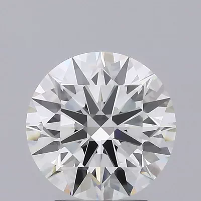 2.76ct H IF Rare Carat Ideal Cut Round Lab Grown Diamond