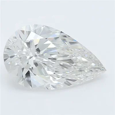 1.19ct F VVS2 Rare Carat Ideal Cut Pear Lab Grown Diamond