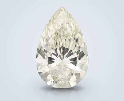 10.04ct K VS2 Rare Carat Ideal Cut Pear Diamond