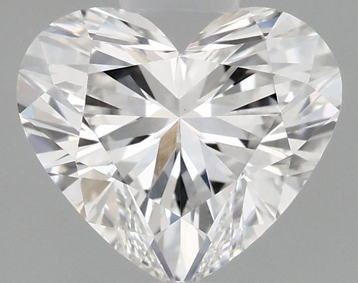1.37ct F VVS2 Rare Carat Ideal Cut Heart Lab Grown Diamond
