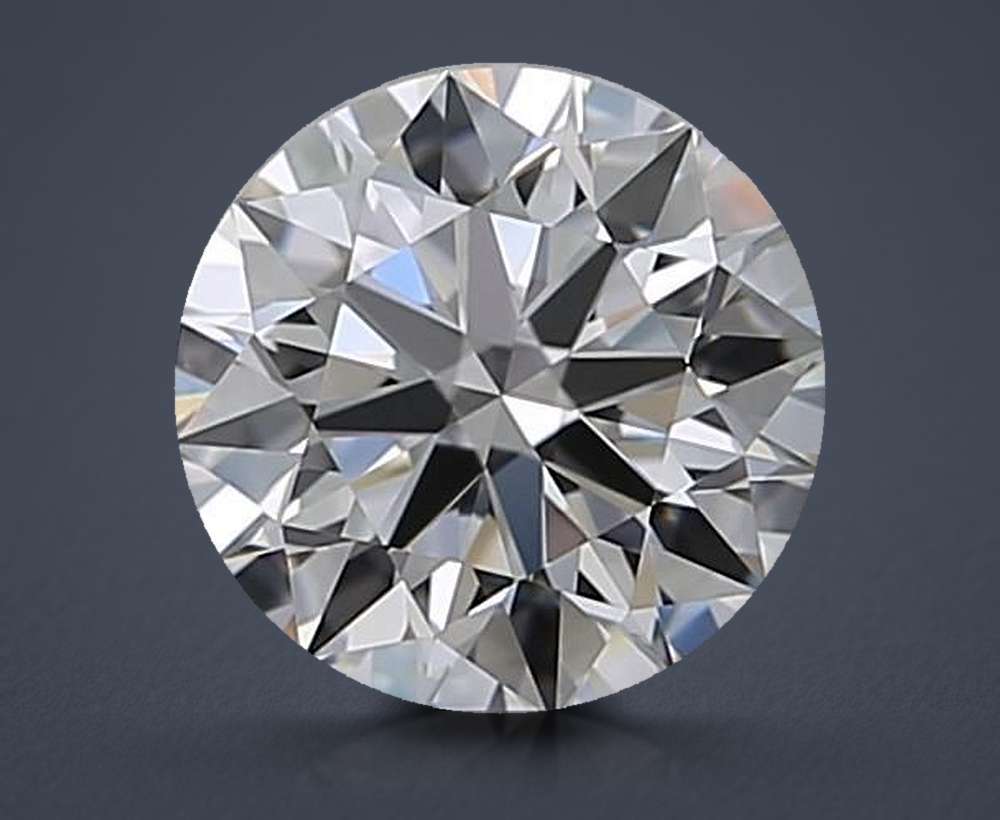 1.05ct D FL Rare Carat Ideal Cut Round Diamond
