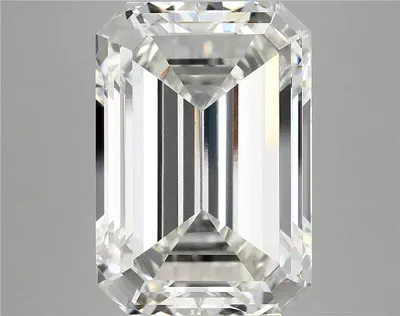 13.06ct H VS1 Rare Carat Ideal Cut Emerald Lab Grown Diamond