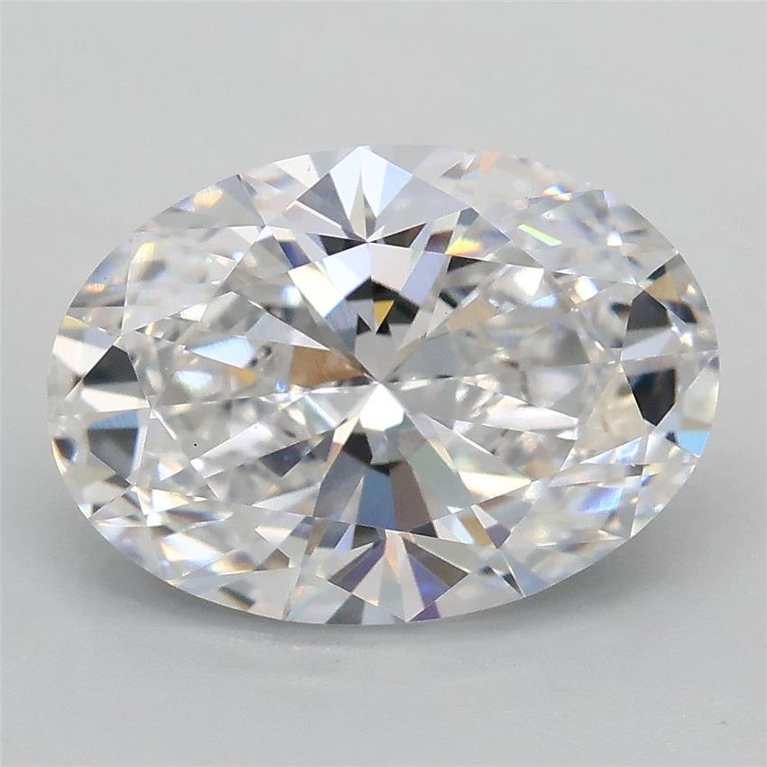 2.53ct D VS1 Rare Carat Ideal Cut Oval Lab Grown Diamond