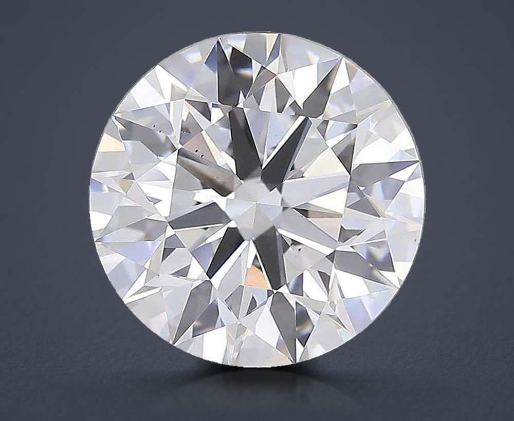 8.02ct F VS2 Rare Carat Ideal Cut Round Lab Grown Diamond