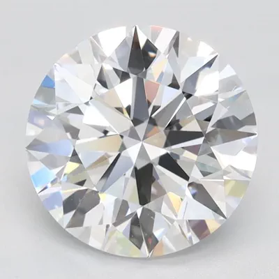 2.04ct D IF Rare Carat Ideal Cut Round Lab Grown Diamond