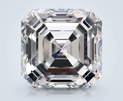 2.58ct E VVS2 Rare Carat Ideal Cut Asscher Lab Grown Diamond