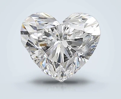 1.51ct D SI2 Rare Carat Ideal Cut Heart Diamond