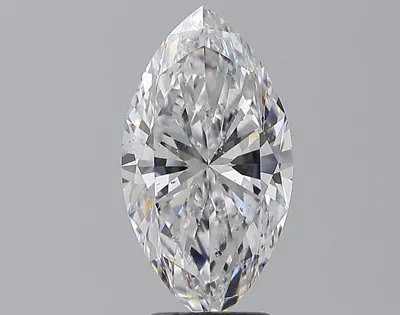 3.51ct D SI2 Very Good Cut Marquise Diamond