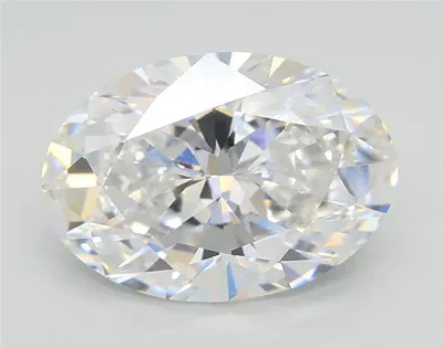 1.70ct D VVS2 Rare Carat Ideal Cut Oval Lab Grown Diamond