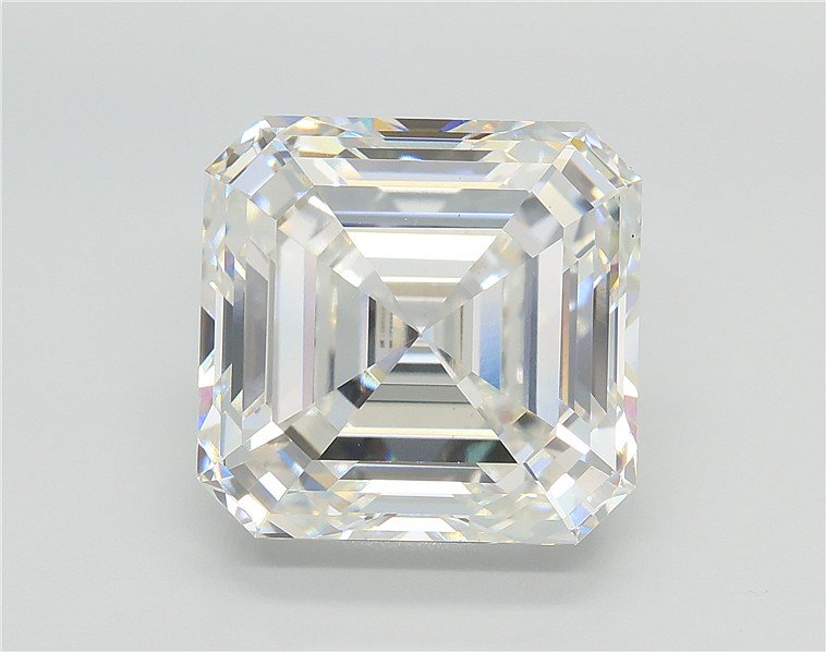 8.57ct F VS1 Rare Carat Ideal Cut Asscher Lab Grown Diamond