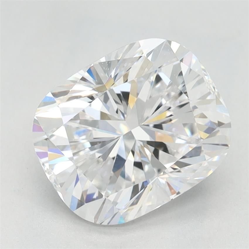2.13ct D VVS1 Good Cut Cushion Lab Grown Diamond