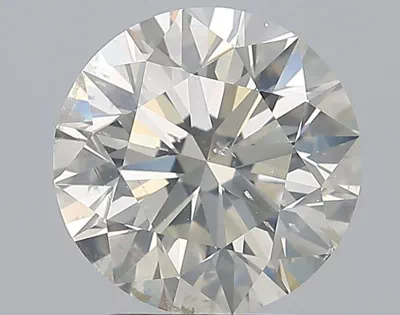 3.01ct I SI2 Excellent Cut Round Diamond