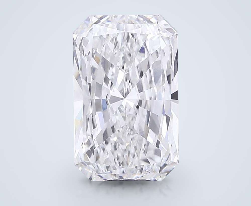 15.01ct F VVS2 Rare Carat Ideal Cut Radiant Lab Grown Diamond