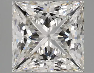 3.62ct H VS1 Rare Carat Ideal Cut Princess Lab Grown Diamond