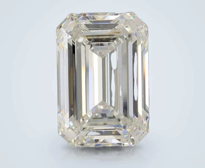 28.33ct G VS2 Rare Carat Ideal Cut Emerald Lab Grown Diamond
