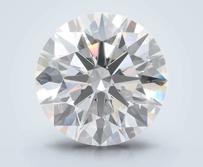 2.08ct D VVS2 Rare Carat Ideal Cut Round Lab Grown Diamond