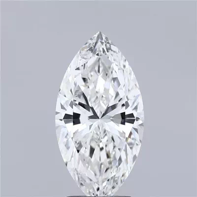 3.02ct G SI2 Rare Carat Ideal Cut Marquise Diamond