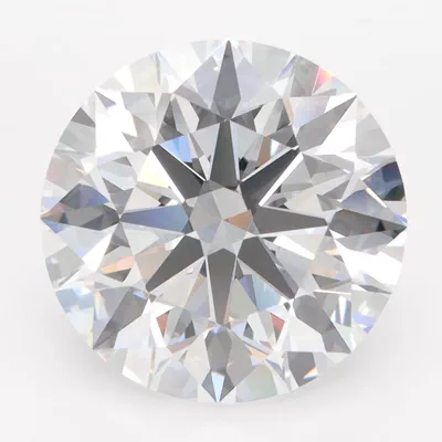 6.36ct D FL Rare Carat Ideal Cut Round Lab Grown Diamond