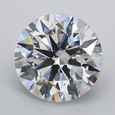 2.45ct E VS1 Rare Carat Ideal Cut Round Lab Grown Diamond