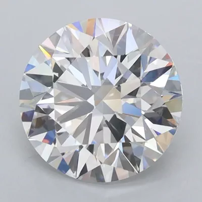 2.31ct D FL Rare Carat Ideal Cut Round Lab Grown Diamond