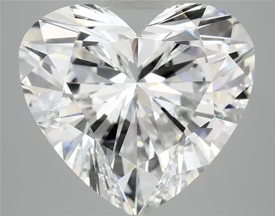 6.00ct E VVS2 Rare Carat Ideal Cut Heart Lab Grown Diamond