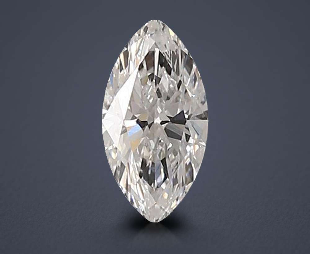 0.66ct D VVS2 Rare Carat Ideal Cut Marquise Lab Grown Diamond