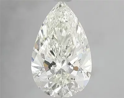 2.07ct J SI1 Rare Carat Ideal Cut Pear Diamond