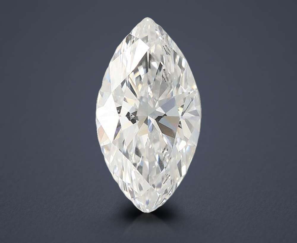 1.59ct E VVS2 Rare Carat Ideal Cut Marquise Lab Grown Diamond